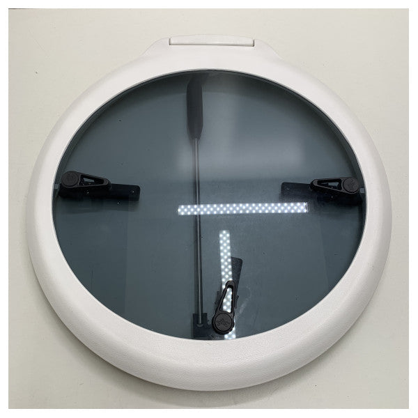 Okrągły właz pokładowy Trem z tworzywa sztucznego 624 mm biały - N07 00 624