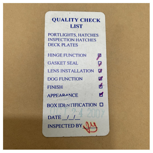 Bomar Square Aluminium Opening Hatch White 470 x 470 mm-n1080-10px-kwht