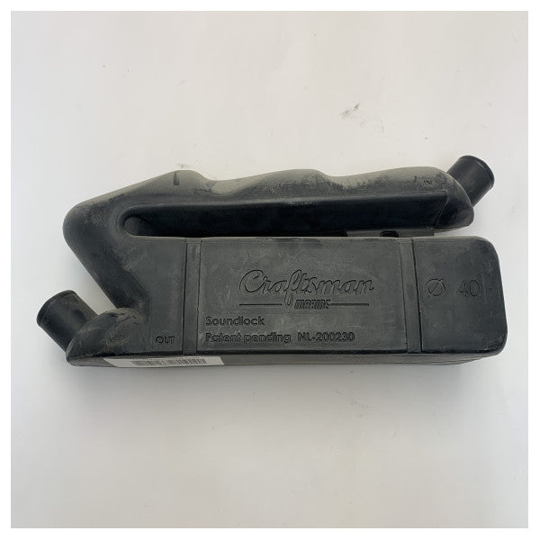 Craftsman Ø40 mm de escape de escape | Waterlock Muffler - NL -200230