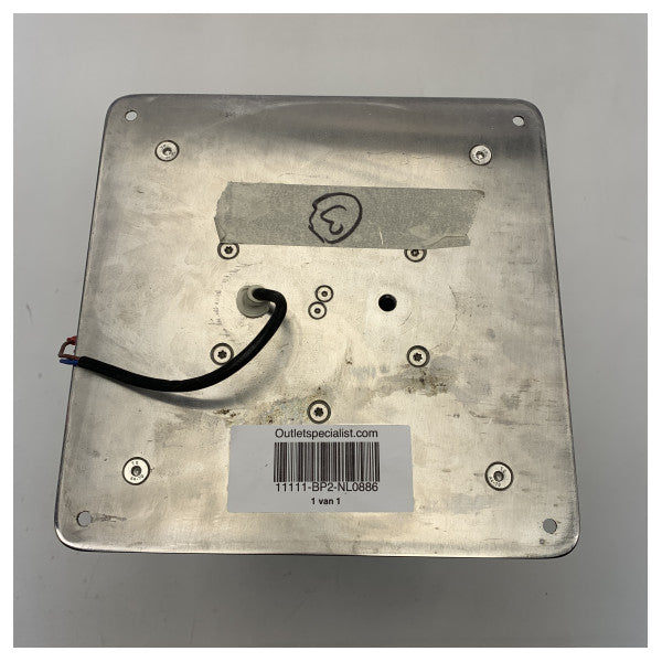 USED ノバール電動ステンレススチールテーブルペデスタル24V|404~674 mm - NL0886