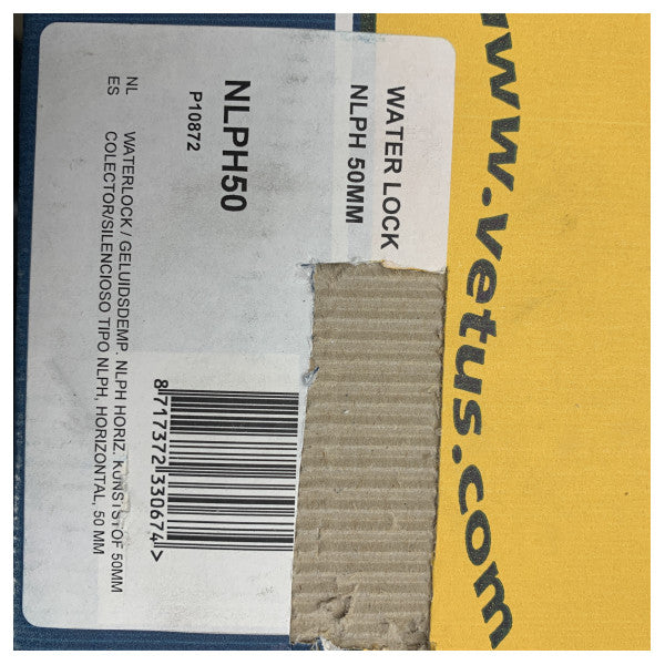 Vetus NLPH50 Wasserschleuse Auspufftopf drehbar 50 mm