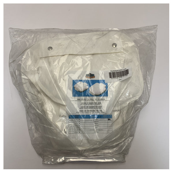 Trem Captain Seat Cushion Kit White - 014 11 100