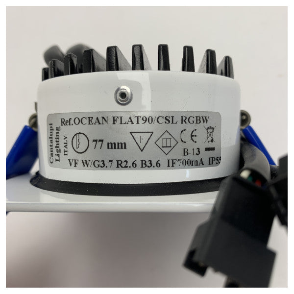 Projetor Cantalupi Ocean Flat 90 / CSL RGBW para downlight
