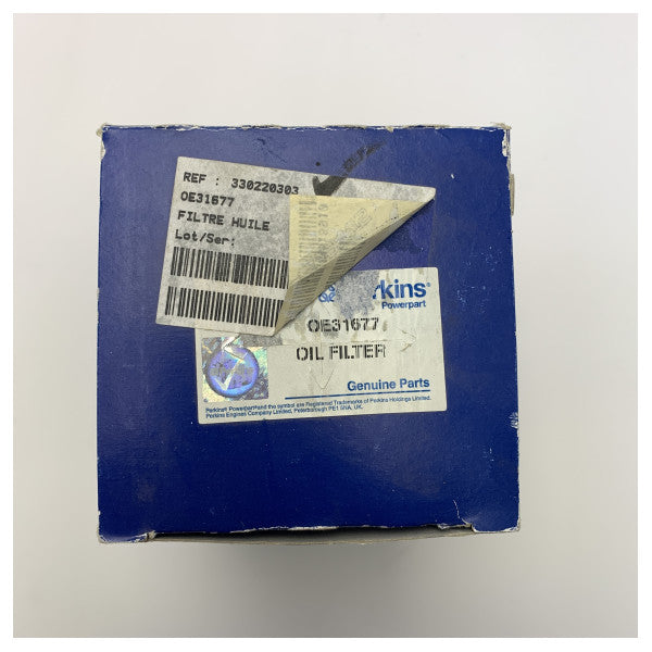 Filtro olio motore Perkins OE31677
