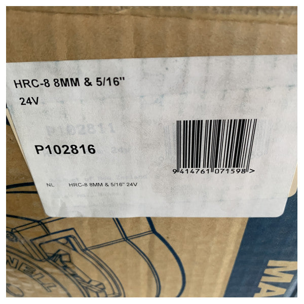 Maxwell P102816 HRC-8 8 mm sähkövinssi valkoinen 24V