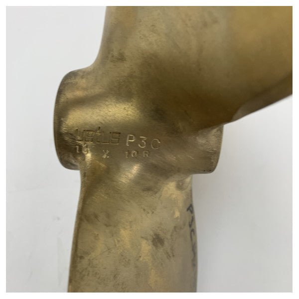 Elica Vetus P3C14X10R a 3 pale da 14 x 10 pollici RH 25 mm