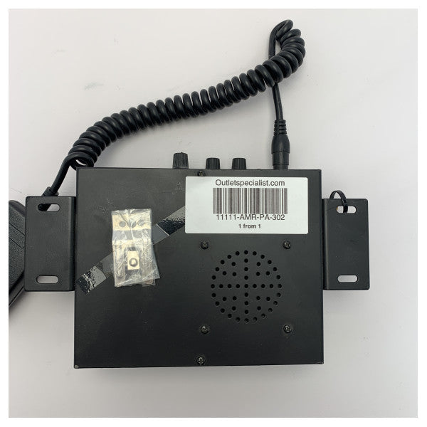 Amplifikatur tat-Taħlit ta 'Monacor PA 14W Iswed - PA -302