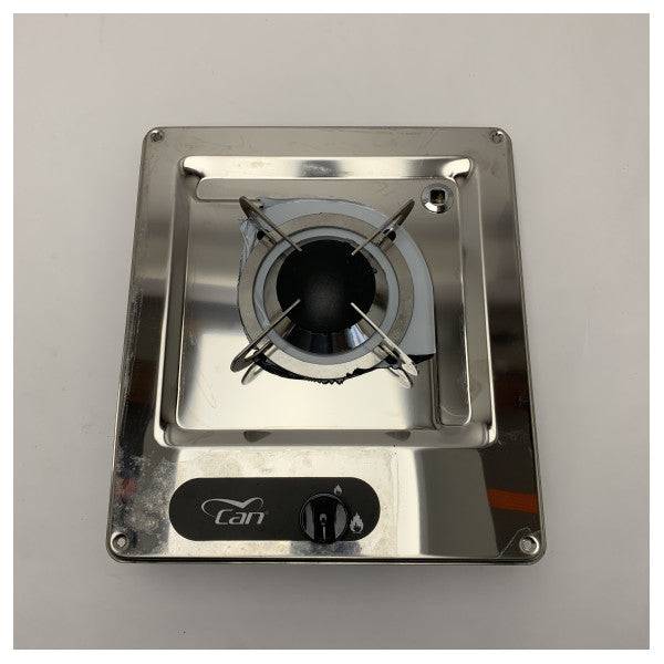 CAN 1口ステンレス・ガスコンロ ビルトイン - PC1320