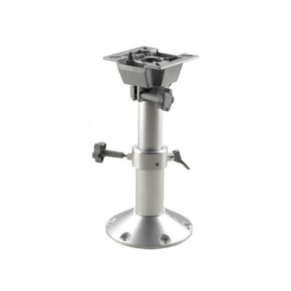 Gamba del sedile pilota Vetus regolabile manualmente in alluminio - PCM3040