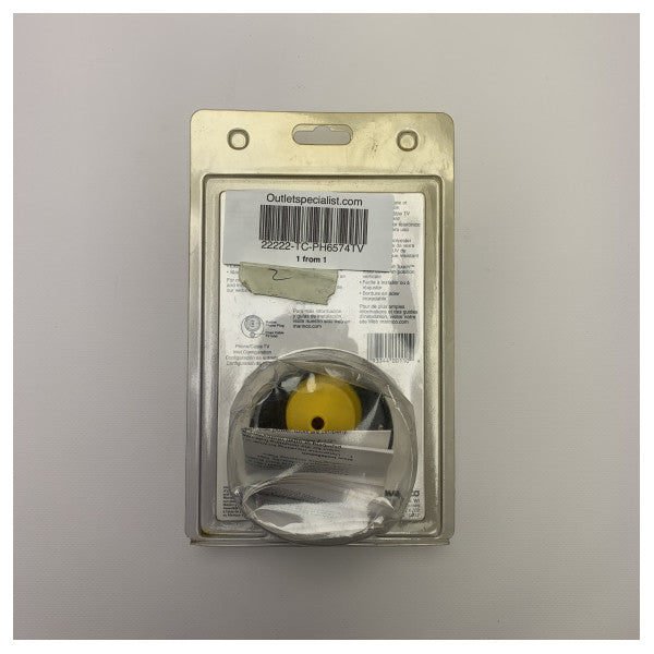 Marinco білий пластик Телефон | телевізійний вхід на березі - PH6574TV