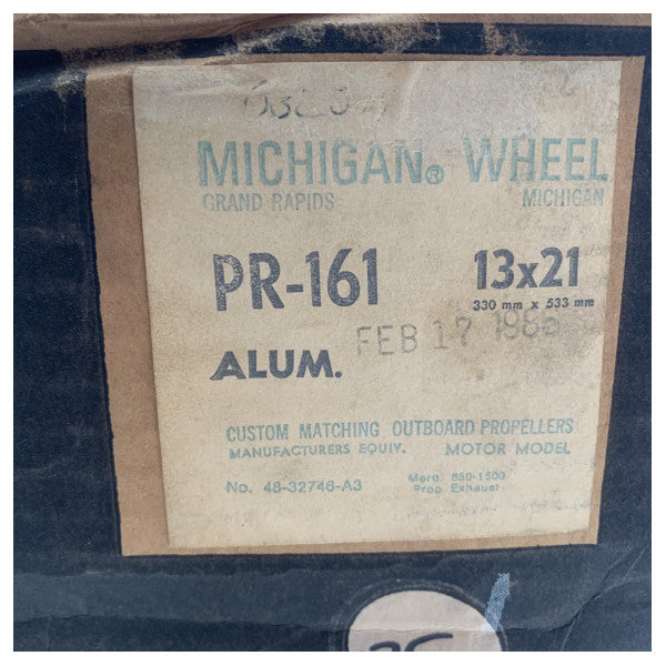 Προπέλα αλουμινίου Michigan Wheel 3 λεπίδων PR-161-13x21