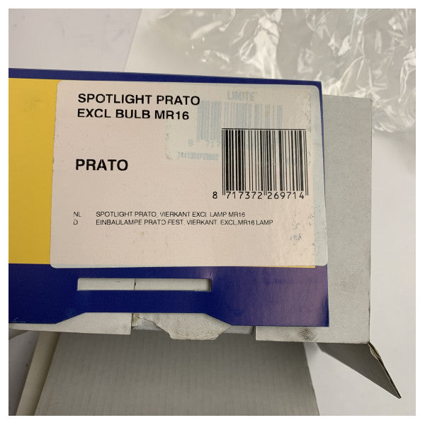 Vetus PRATO LED downlight reflektor kvadratni 12/24V