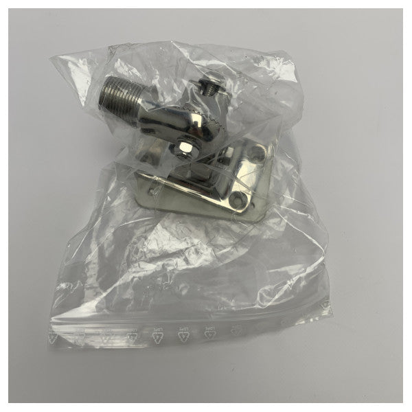 Suporte de antena ajustável em aço inoxidável Glomex RA107SS ME