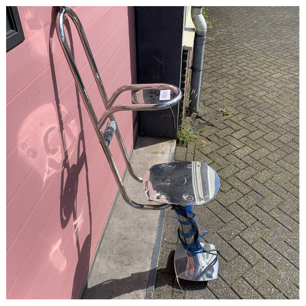 KÄYTETTÄVÄ Universal ruostumattomasta teräksestä valmistettu veneen tutkan masto 150 cm korkea