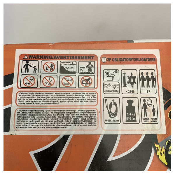 Ron Marks Hell Bent 2-personers bugserbar funtube - RM-II / 173-HB