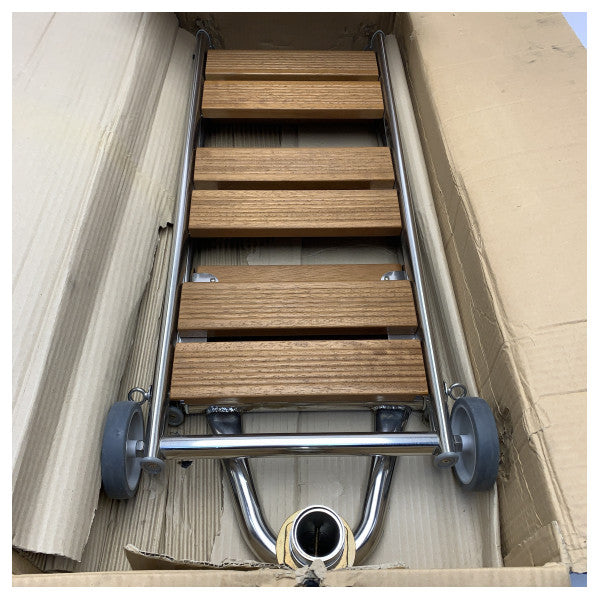 Trem foldable stainless steel 2.2 M gangway - S28 30 150