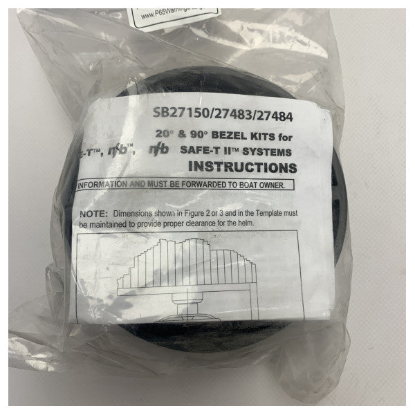 Dometic Seastar SB27484P 90 Grad HPS Bezel Kit
