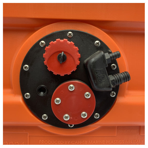 CAN SB SE2034 84L 船外機用オレンジ燃料タンク