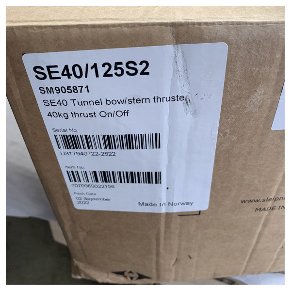 Max Power CT60 60 KGF 12V elektryczny ster strumieniowy 185 mm