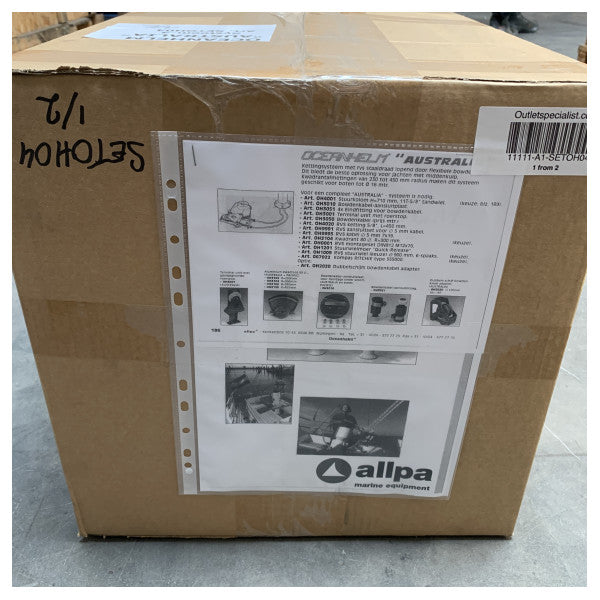 Oceanhelm Австралия комплект за управление на кормилния пиедестал -SETOH04