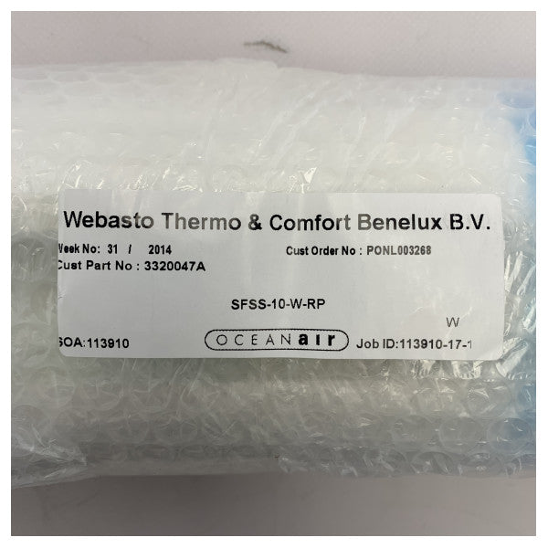 Dometic OceanAir skyscreen roller blind and flyscreen size 10 Lewmar - SFSS-10-W-RP