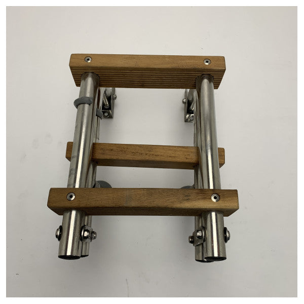 Vetus SLFM3A scala da bagno pieghevole a 3 gradini con teak