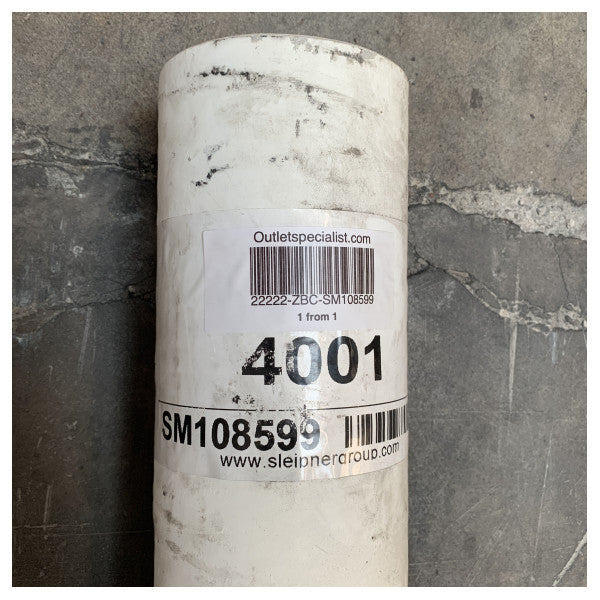 Тунел за тласкач от GRP със странично захранване Ø110 mm x 750 mm -SM108599