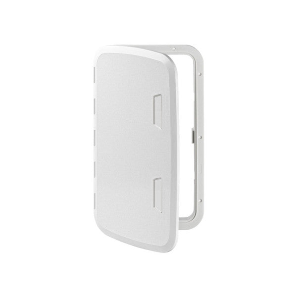 فتحة سطح السفينة البلاستيكية ABS أبيض 365 × 610 مم - SP2435