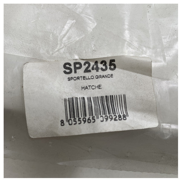 ABS Plastic White White 365 x 610 mm - SP2435