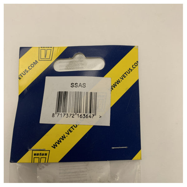 Braccio tergicristallo Vetus SSAS in acciaio inox regolabile da 280 a 366 mm