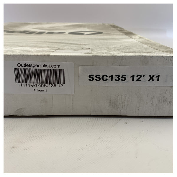 Dometic Seastar Teleflex SSC135 серия за монтиране на багажник отзад с двоен кабел за управление 3.6M