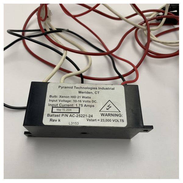 مصباح فيتوس تحت الماء 12 فولت 21 واط زينون HID بحالة معدنية متينة - SSUL2000-X