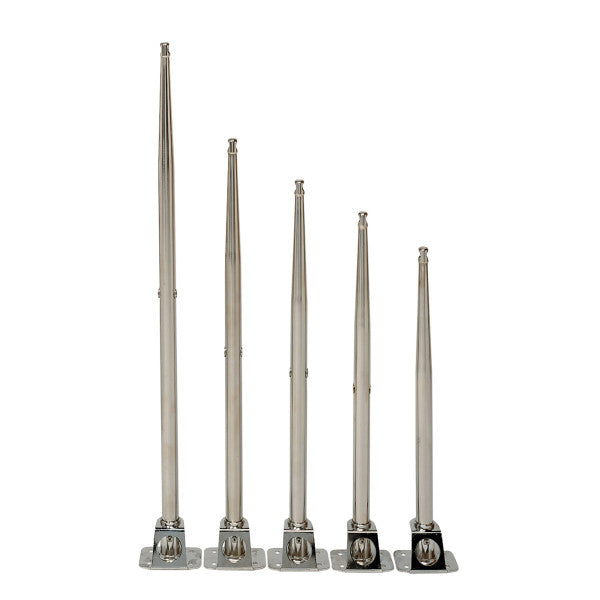 Kłonica słupowa Vetus sceptre stal nierdzewna L460 x 25 mm