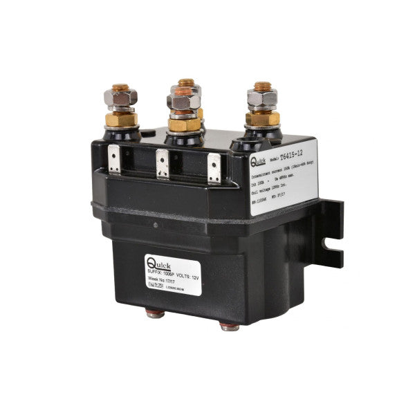 Quick T6415-12V | Válvula de controlo solenoide do molinete 2500W 24V