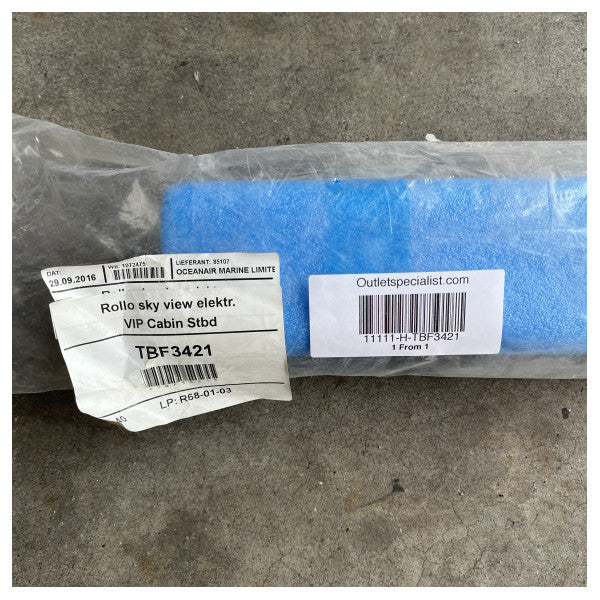 Hanse Rollo Sky View elektriskt manövrerade persienner