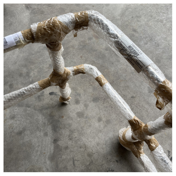 Hanse Edelstahl Heckreling H385/H415 - Langlebige Sicherheit und Unterstützung für Boote