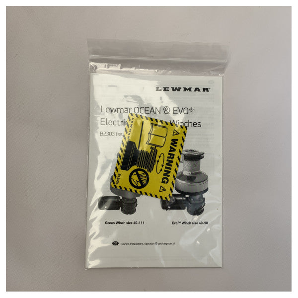 Lewmar EVO 65 EST sähköinen vintturi kromi 24V - 49565221
