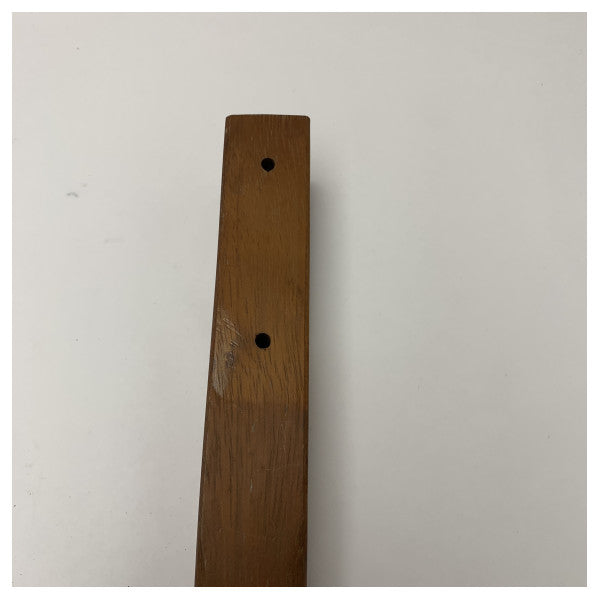 Дръжка на кормилото от тиково дърво, кафява 620 x 50 x 40 mm