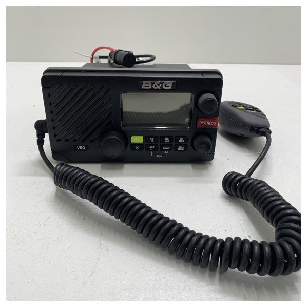 B&G V50 VHF морска радиостанция морска радиостанция черна 12/24V - 000-11236-001