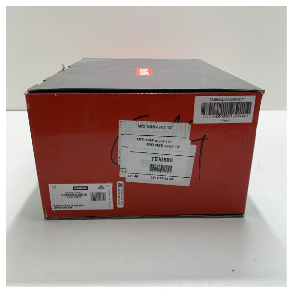 Simrad NSS12 EVO3S Traçador cartográfico multifunções com ecrã tátil de 12 polegadas - 000-15406-001