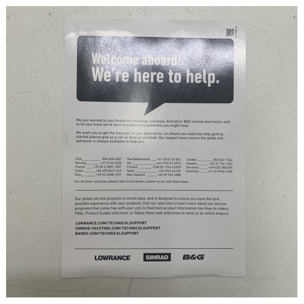 B&G Vulcan 7 GPS мултифункционален картограф със сензорен екран - 000-12457-001