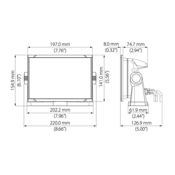 B&G Vulcan 7 GPS мултифункционален картограф със сензорен екран - 000-12457-001