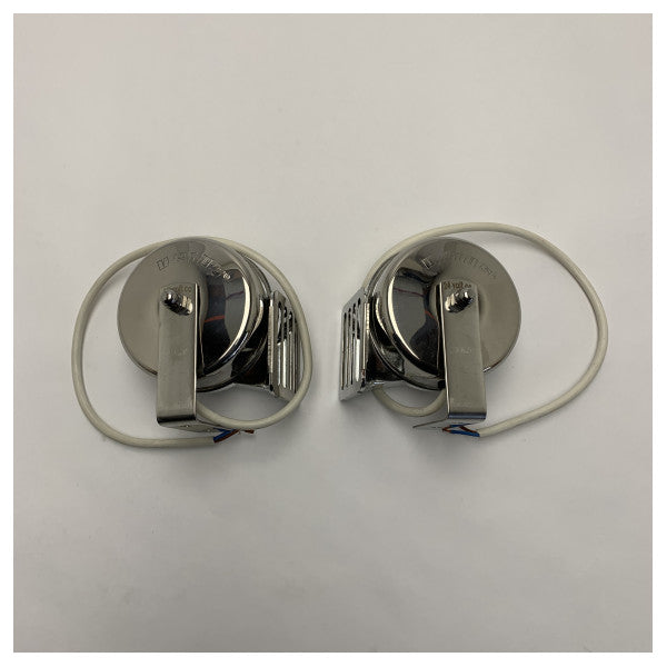 Vetus TN24D acero inoxidable doble bocina de aire 24V