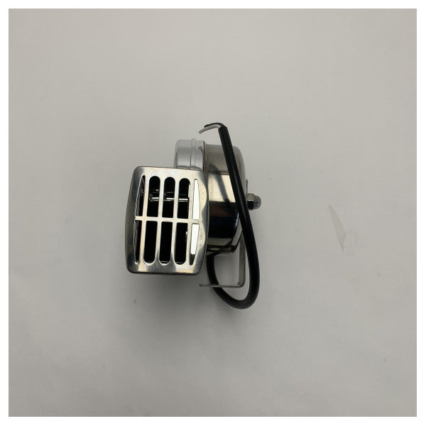 Bocina de aire marina Vetus TNA24H 24V de acero inoxidable