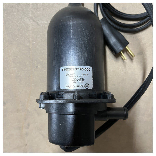 Merenkulkumoottorin jäähdytysnesteen lämmitin 2000W 240V - Kestävä korroosionesto veneen moottorin lämmitin automaattisella termostaatilla