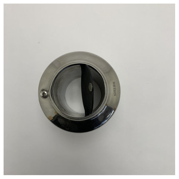 Vetus TRC60SV Edelstahl Tru-Hull Auspuffauslass 60 mm mit Ventil