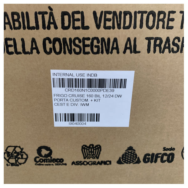 ベバストアイソサームDR160 160L引き出し式コンプレッサー冷蔵庫|冷凍庫