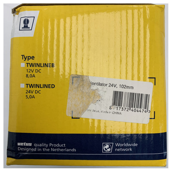 Vetus TWINLINED 24V rivituuletin 102 mm