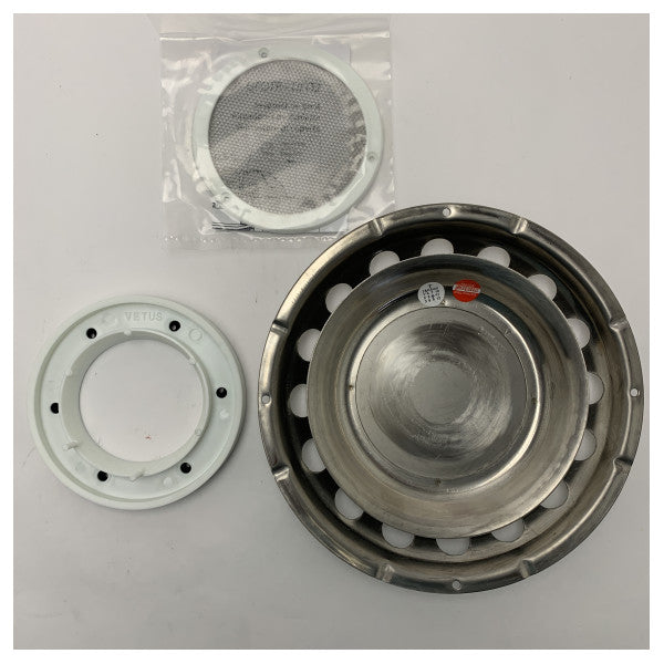 Палубний вентилятор Vetus UFO з нержавіючої сталі 200 мм