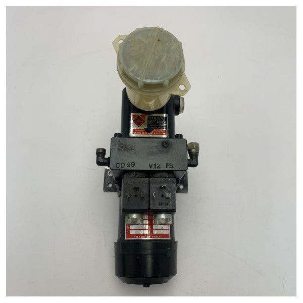 Bomba hidráulica de 12V de Officina Meccanica V12FS de 12V